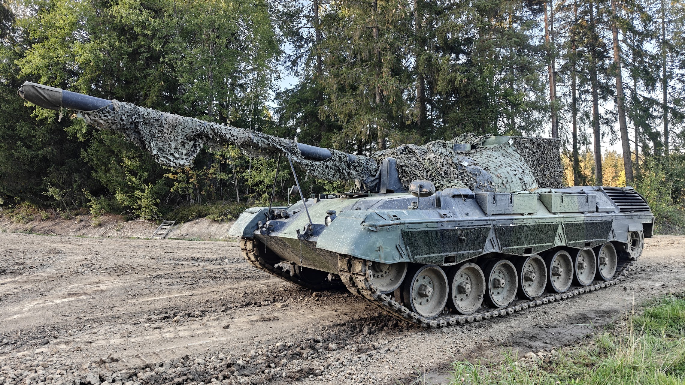 Leopard 1 ajoharjoitteluvaunu